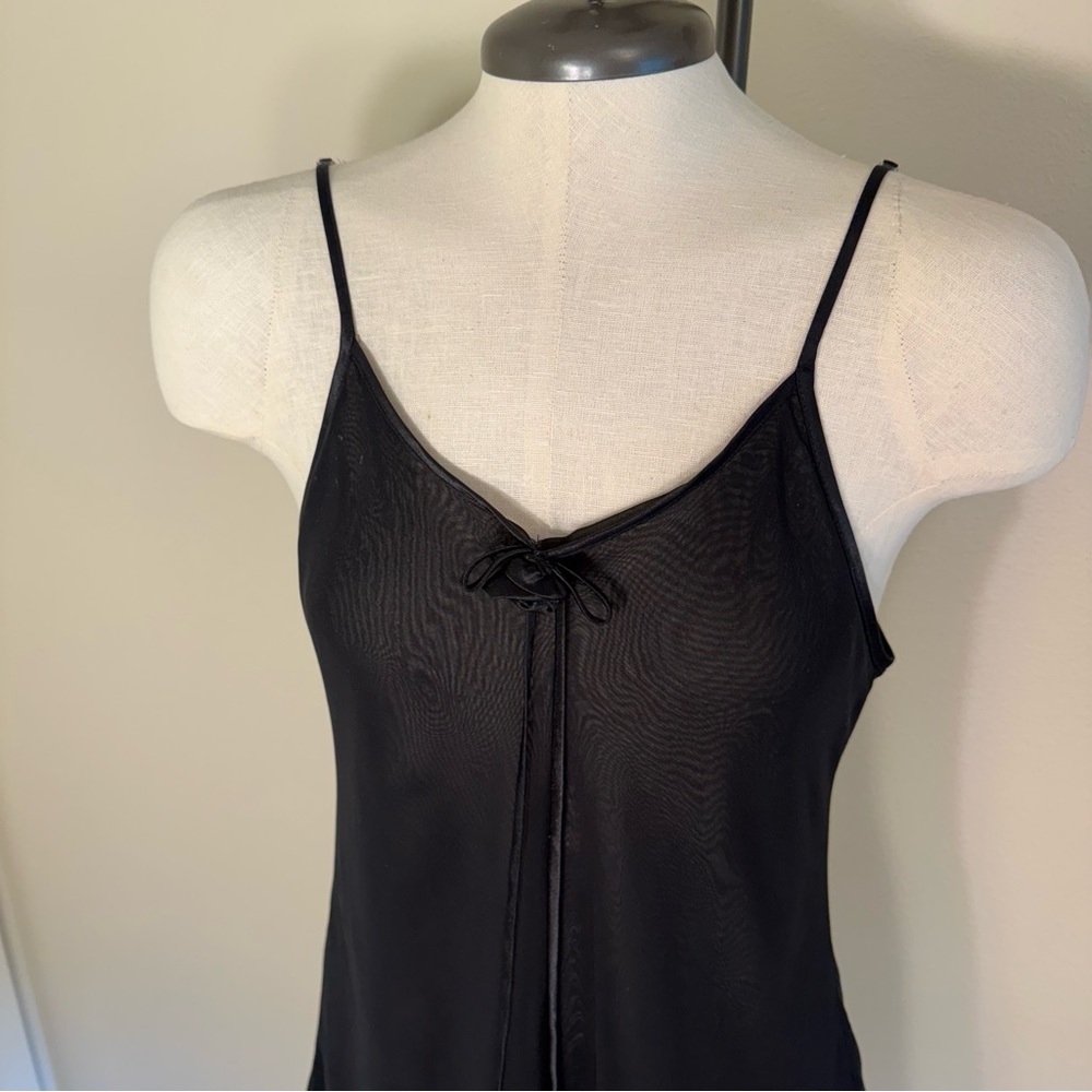 Frederick’s Of Hollywood Sheer Black Lingerie Nightgown - Picture 5 of 16
